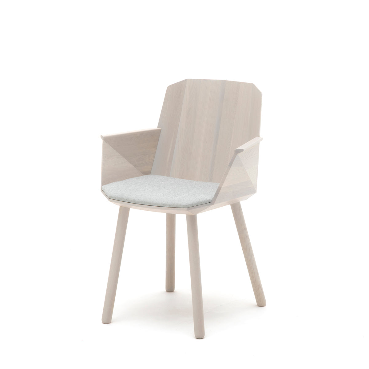 FAUTEUIL EN BOIS DE COULEUR BEIGE