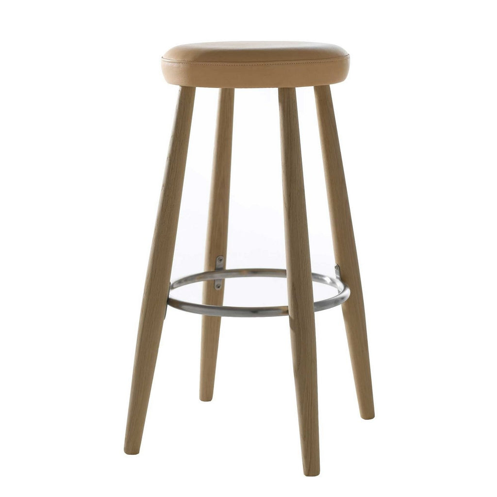 Tabouret en bois massif