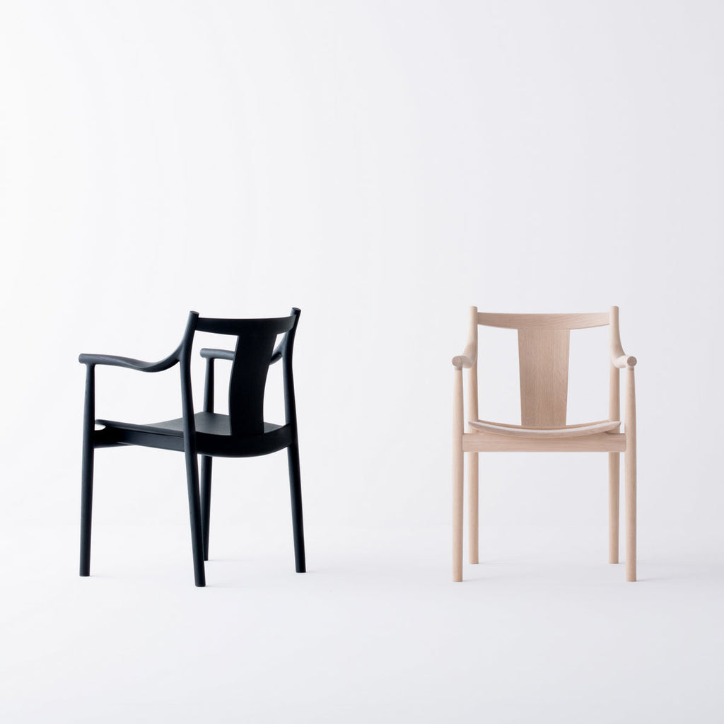 Chaise de salle à manger avec assise en bois