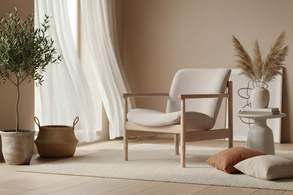 Lounge Chair 场景图（无毯子）